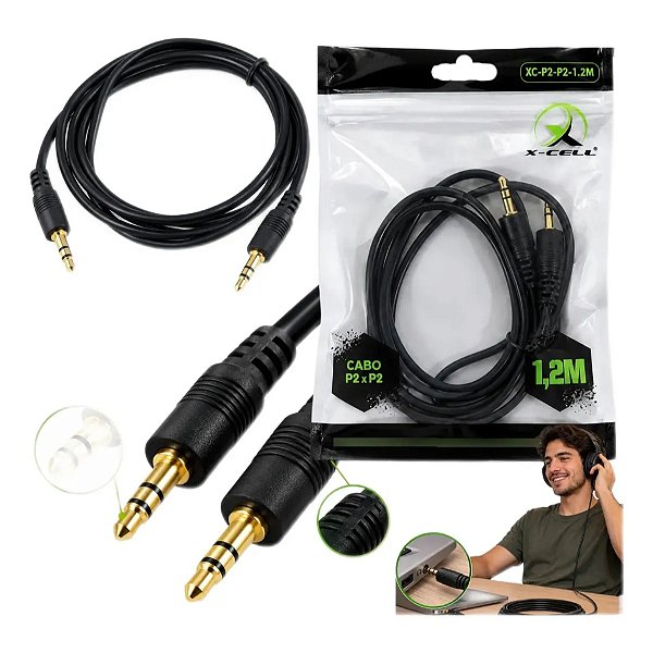 CABO P2XP2 1.2M XC-P2*P2-1.2M X-CELL