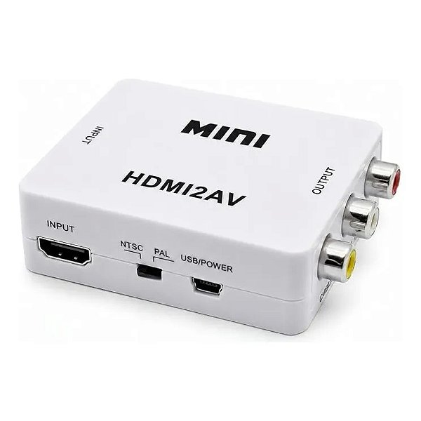MINI CONVERSOR HDMI PARA AV RCA X-CELL XC-MC-01