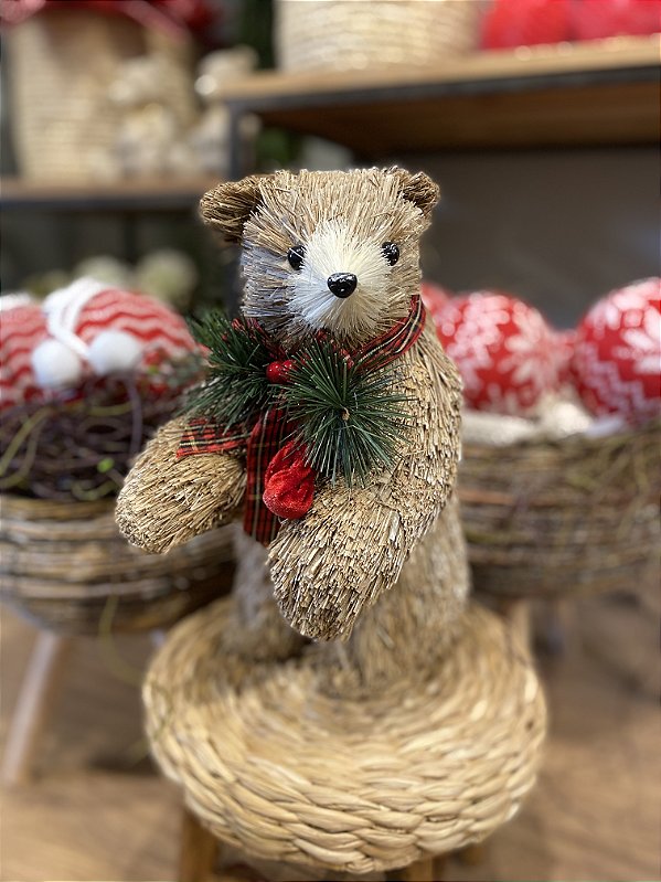 Urso em pé natural P