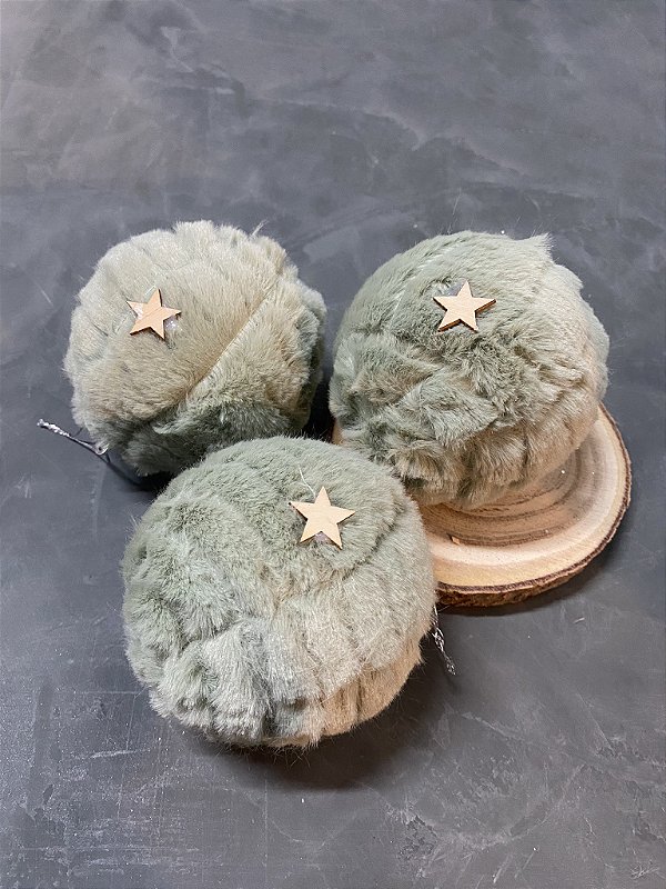 Jogo de bolas verde 10cm