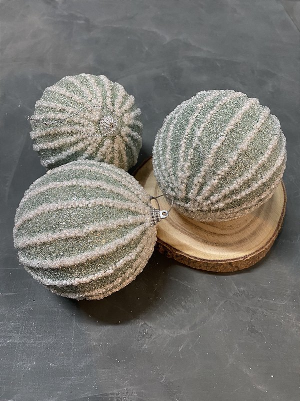 Jogo de bolas verde 10cm