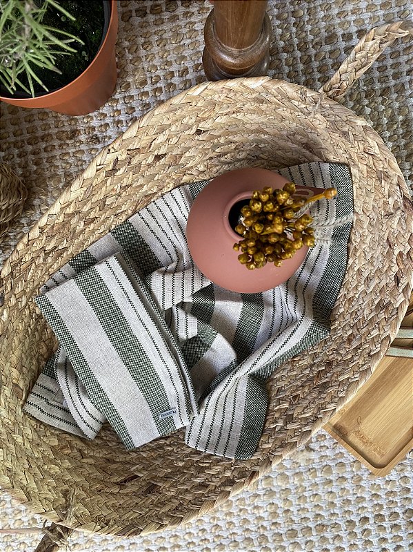 Guardanapo linen oliva