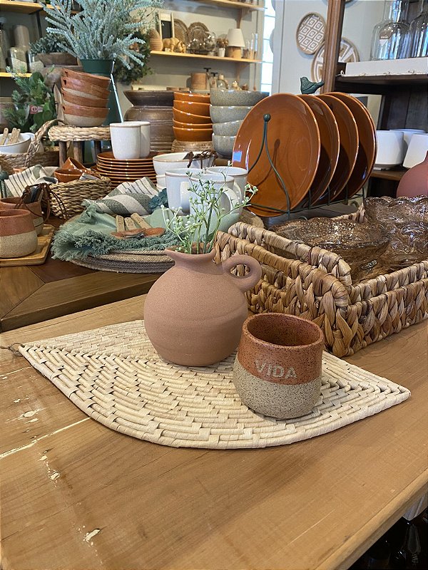 Copo vida terracota