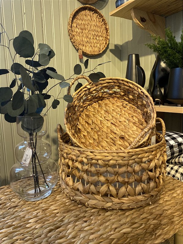 Cesta taboa alças M