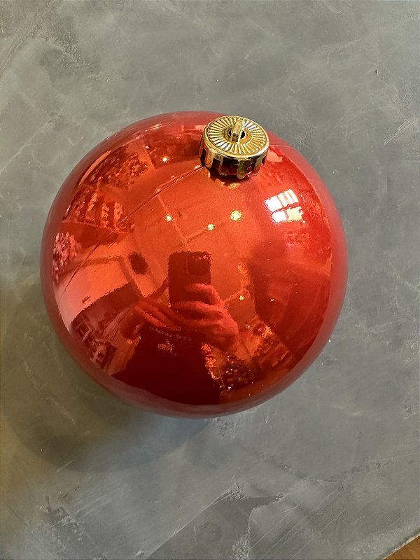 Bola mista vermelha 15cm