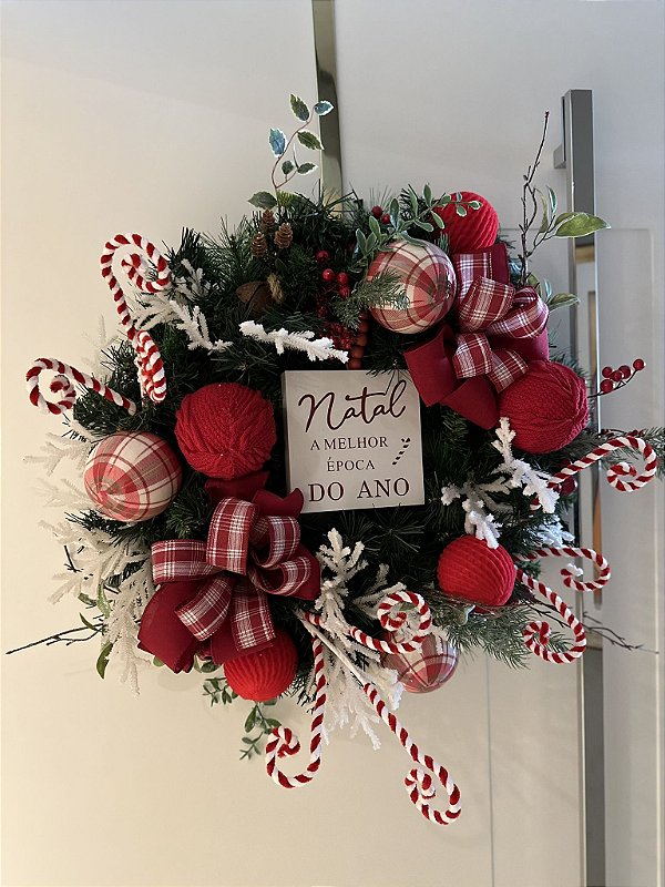 Placa "Natal a melhor época do ano"