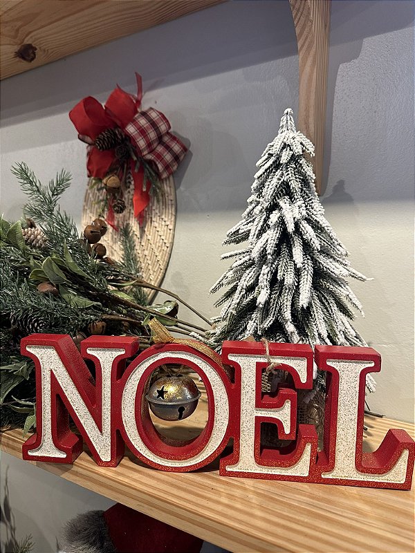 Noel em resina