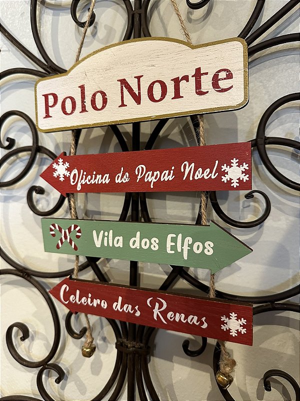 Placa - Polo Norte