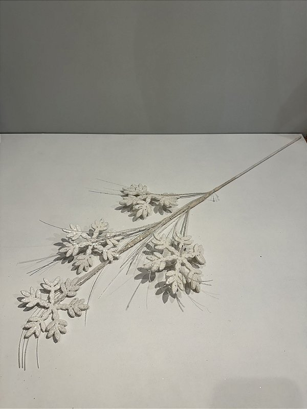 Galho decor branco 75cm
