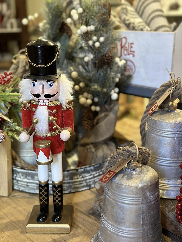 Soldado de chumbo vermelho e branco