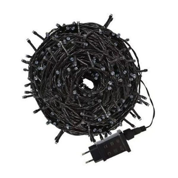 Cordão 1000 LED pisca strobo