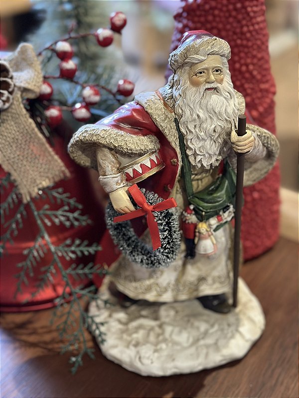 Papai Noel Decorativo - 24cm