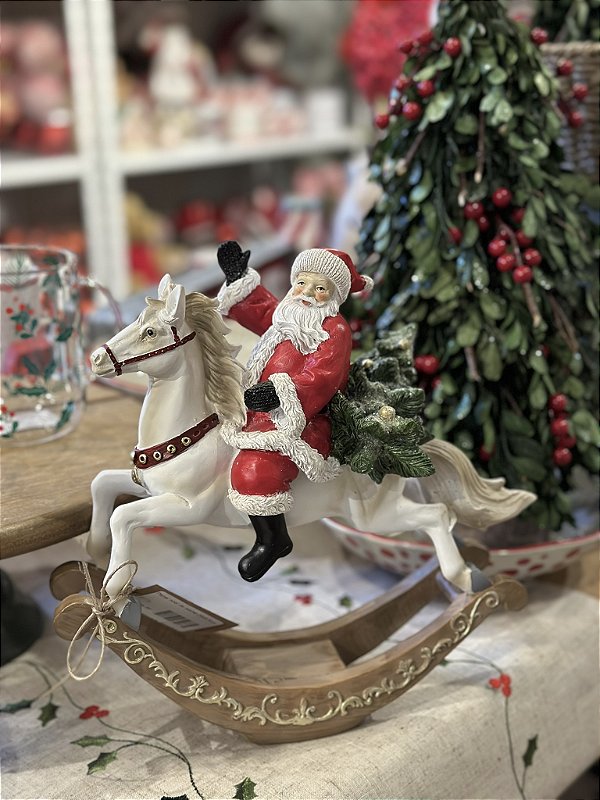 Papai noel no cavalo