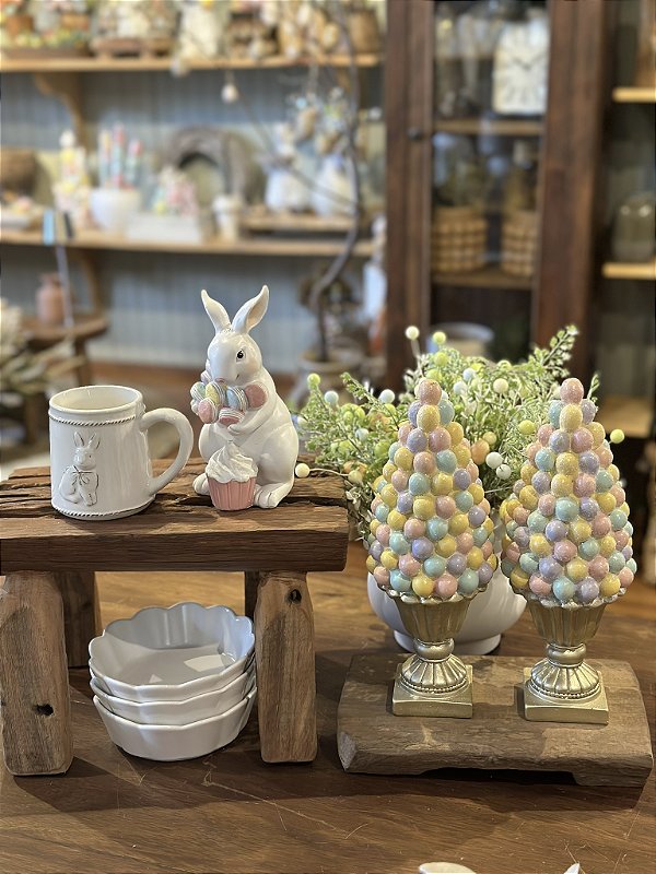 Caneca coelho branca