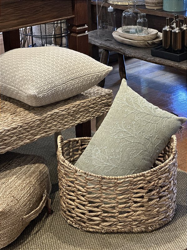 Cesto estruturado de fibra natural M