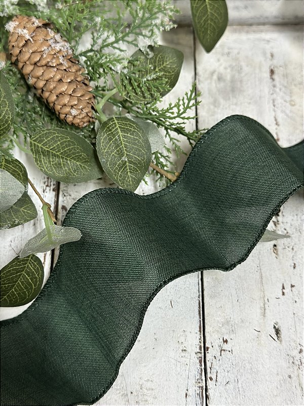 Fita decorativa verde