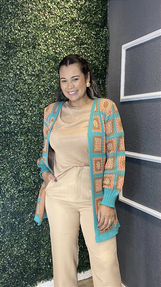 Cardigan Filó