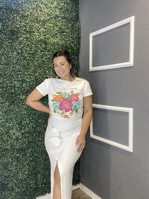 Saia flor