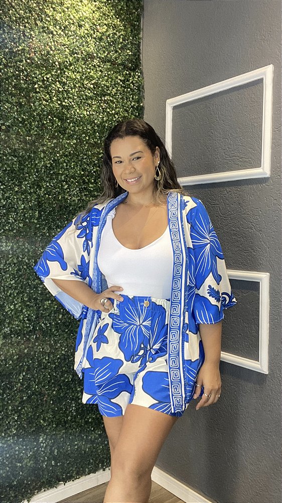Kimono flores