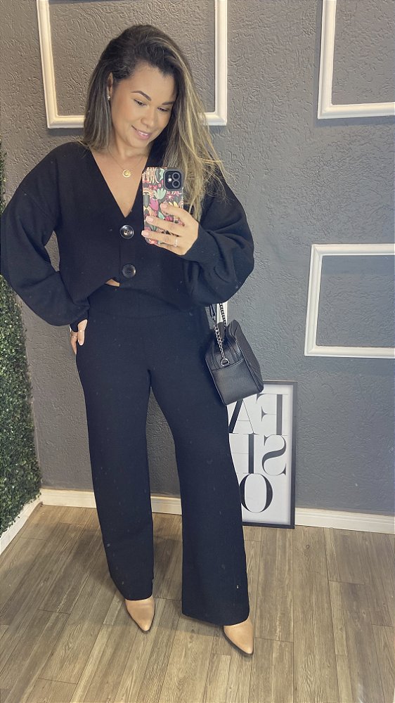 Conjunto tricô