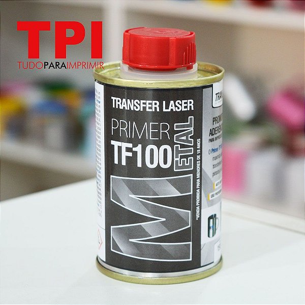 Primer TF100 para Impressão em Metal | 150ML