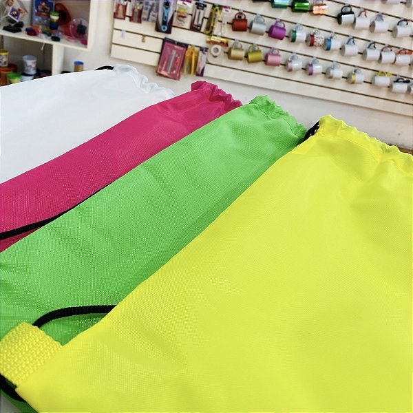Mochila Saco Nylon Sublimática