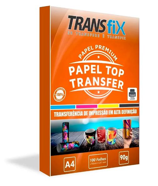 Transfer Laser Top Transfer Transfix - Pct com 10 fls