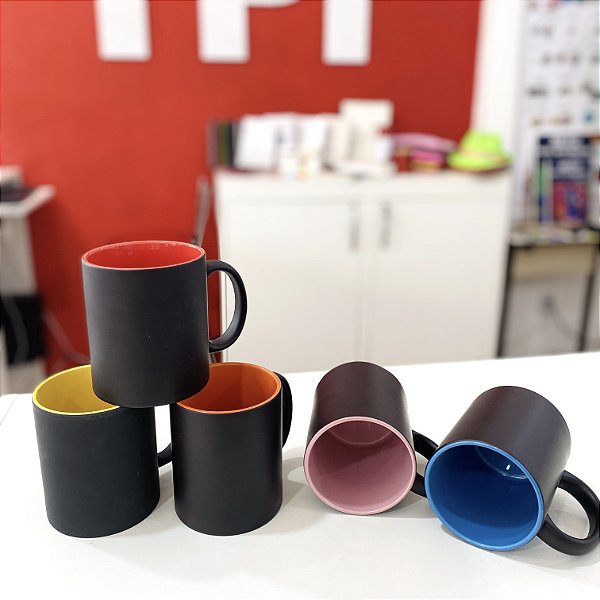 Caneca Mágica Interior Colorido - LiveSub