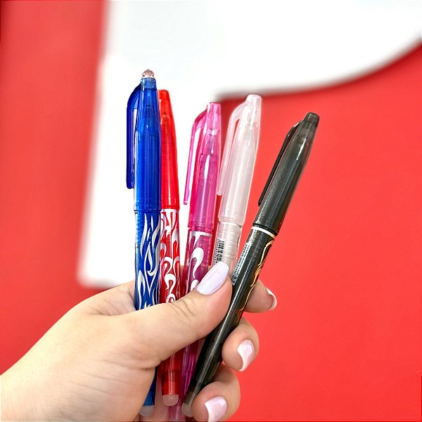 Caneta que Apaga com Ferro e Calor