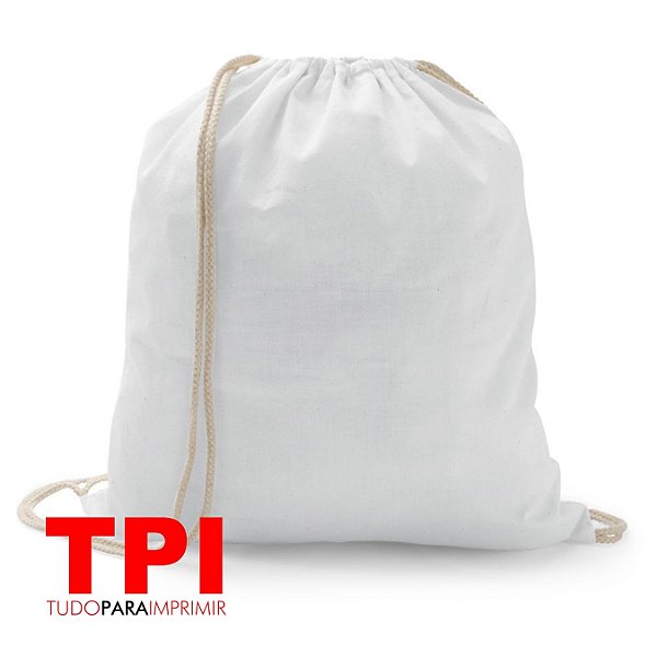 Mochila Sacola em Algodão Sublimático