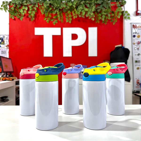 Squeeze Térmico Aço Inox Infantil Sublimático 350ml