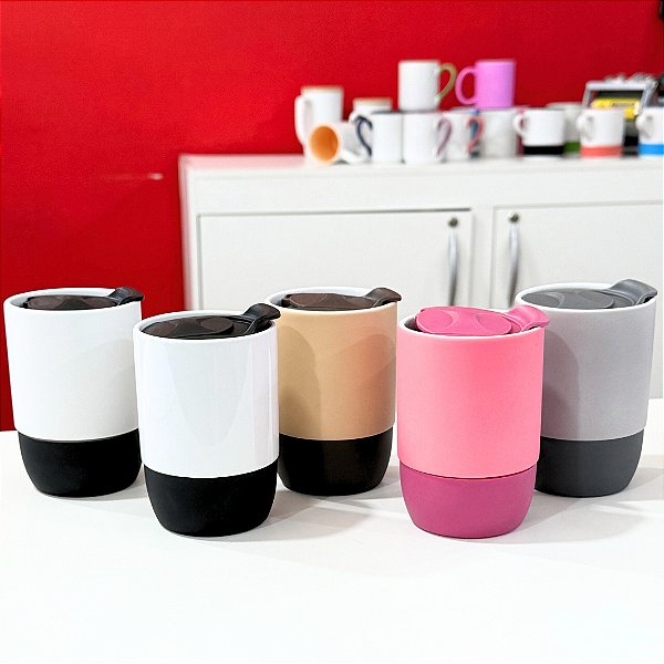 Copo Buddy Sublimático 325ml -  Estilo Urbano em Cores Variadas para Sublimação