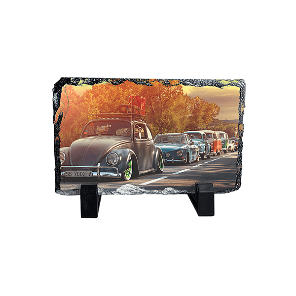 Porta Retrato de Pedra Ardosia para Sublimação 10x15cm - C236 Mecolour