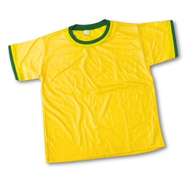 Camiseta Brasil Infantil Poliéster