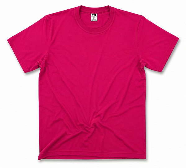 Camiseta Algodão Rosa Pink  Adulto