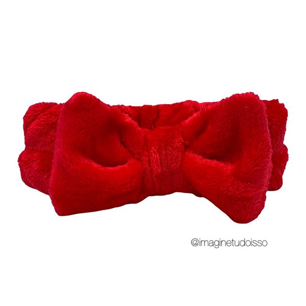 Faixa de Cabelo Vermelha
