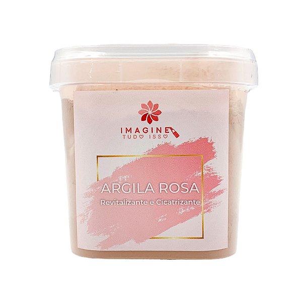 Argila Rosa Esterilizada 200g - Imagine Tudo Isso