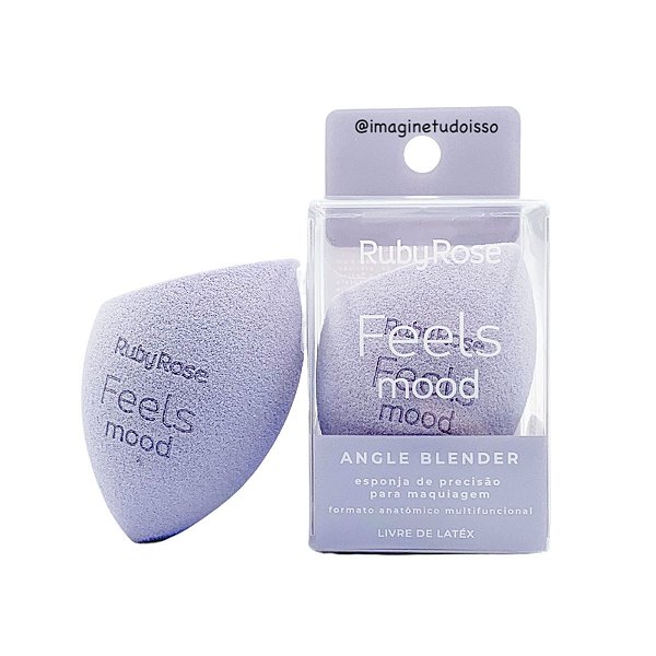 Esponja de Maquiagem Angle Blender Feels Mood - Ruby Rose