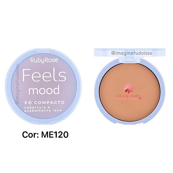 Blush Compacto Feels Mood Ruby Rose