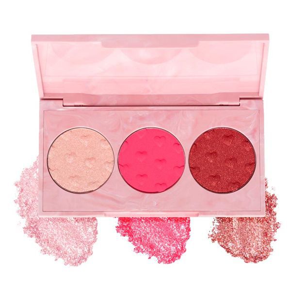 Paleta BT Cupid 3x1 Iluminador, Blush e Sombra - Bruna Tavares