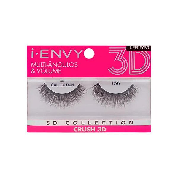 Cílios Postiços 3D Collection Crush (156) - Ienvy By Kiss New York