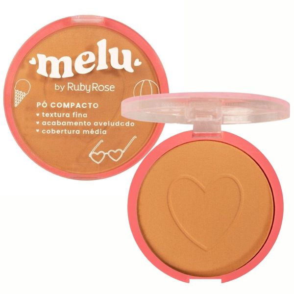 Pó Compacto (cor ME100) - Melu by Ruby Rose