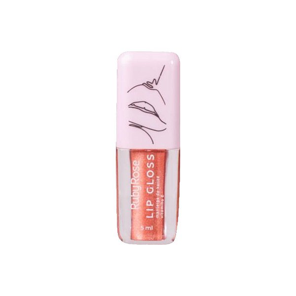 Lip Gloss Brilhante Flame - Ruby Rose