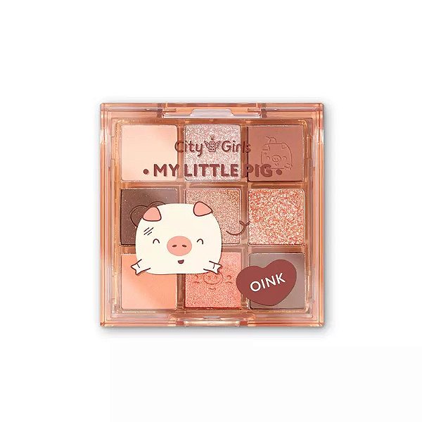 Paleta de Sombras My Little Pig (cor B) - City Girls