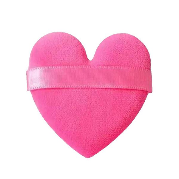 Esponja Coração para Pó (pink)