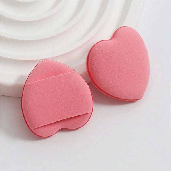 1 Unidade Esponja de Dedo Coração (rosa)
