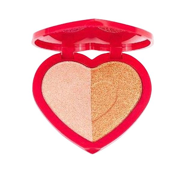 Iluminador Compacto Duo Cupid's Radiance Dopamine (COR: Honeymoon) - Ruby Rose