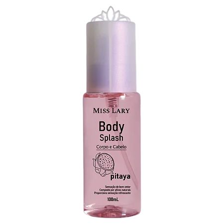 Body Splash Corpo e Cabelo Pitaya - Miss Lary