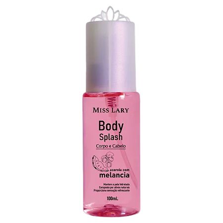Body Splash Corpo e Cabelo Acerola com Melancia - Miss Lary