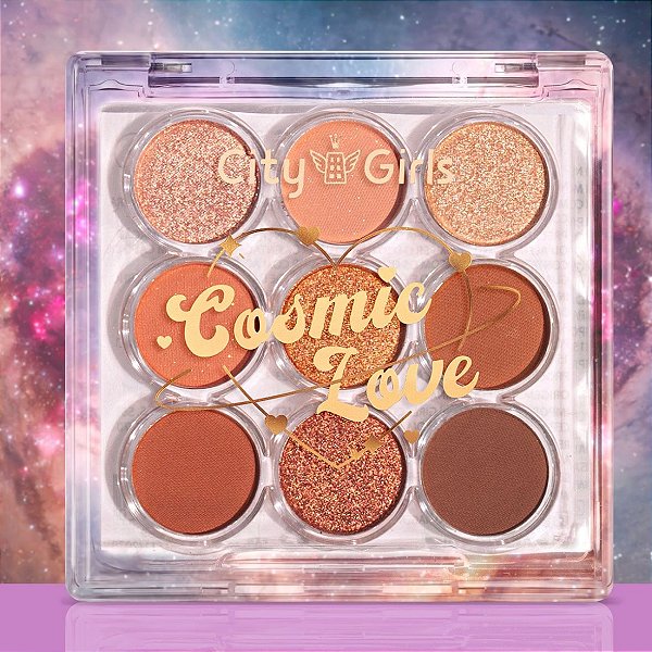 Paleta de Sombras Cosmic Love (COR A) - City Girls